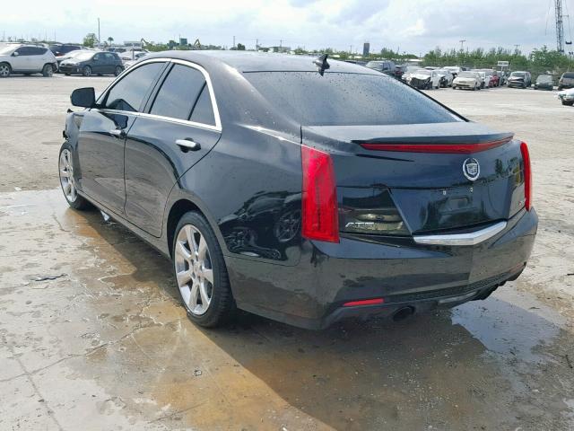 1G6AA5RX7D0124693 - 2013 CADILLAC ATS BLACK photo 3