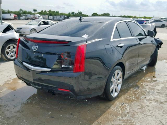 1G6AA5RX7D0124693 - 2013 CADILLAC ATS BLACK photo 4