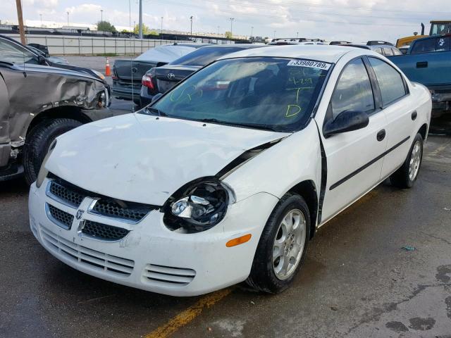 1B3ES26C33D196639 - 2003 DODGE NEON SE WHITE photo 2