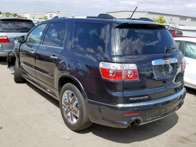 1GKKRTED7CJ204678 - 2012 GMC ACADIA DEN BLACK photo 3