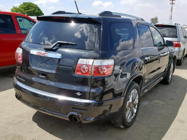 1GKKRTED7CJ204678 - 2012 GMC ACADIA DEN BLACK photo 4