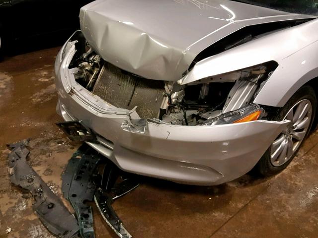 1HGCP2F83BA151916 - 2011 HONDA ACCORD EXL SILVER photo 9