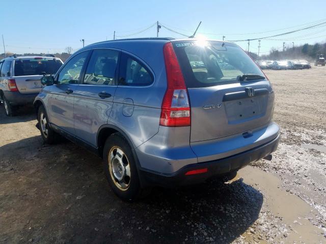 JHLRE38308C033280 - 2008 HONDA CR-V LX  photo 3