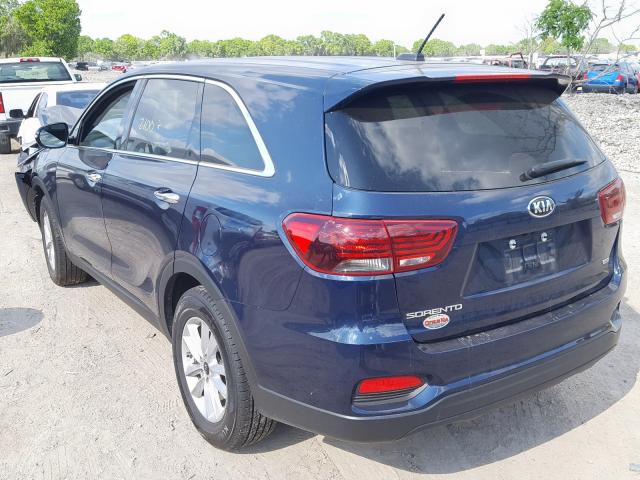 5XYPG4A31KG540433 - 2019 KIA SORENTO L  photo 3