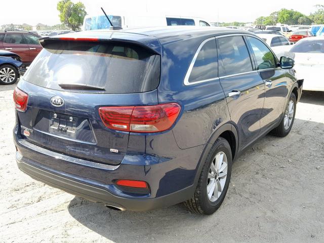 5XYPG4A31KG540433 - 2019 KIA SORENTO L  photo 4