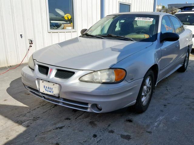 1G2NF52E94M700578 - 2004 PONTIAC GRAND AM S SILVER photo 2