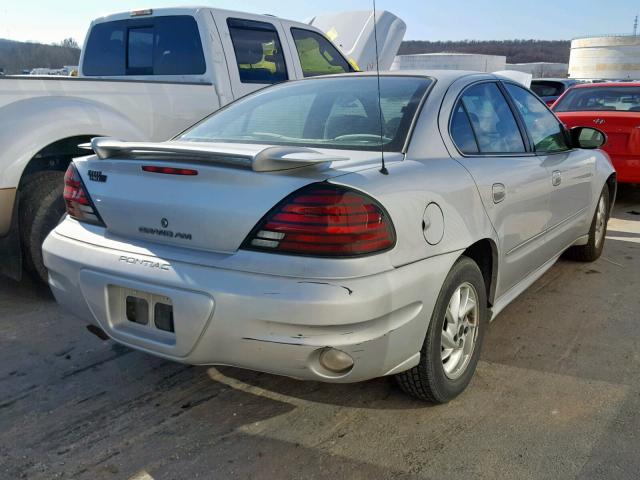 1G2NF52E94M700578 - 2004 PONTIAC GRAND AM S SILVER photo 4