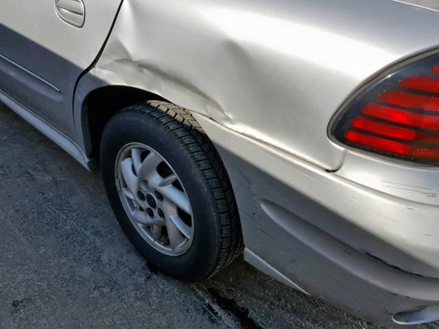 1G2NF52E94M700578 - 2004 PONTIAC GRAND AM S SILVER photo 9