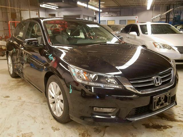 1HGCR2F84EA277202 - 2014 HONDA ACCORD EXL BLACK photo 1