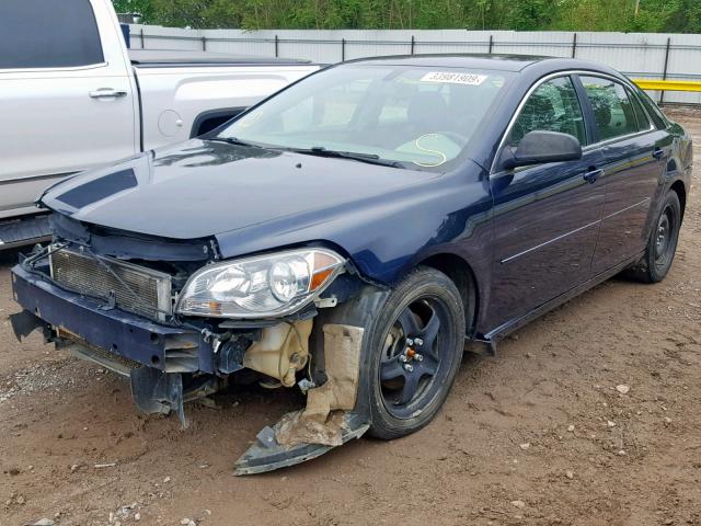 1G1ZB5E00CF233412 - 2012 CHEVROLET MALIBU LS BLUE photo 2