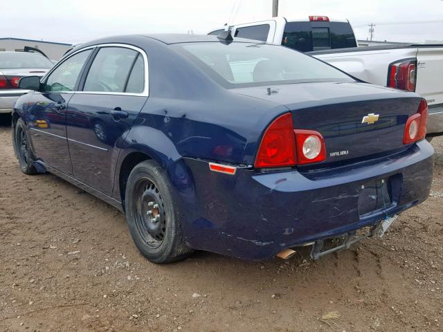 1G1ZB5E00CF233412 - 2012 CHEVROLET MALIBU LS BLUE photo 3