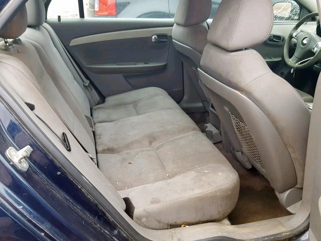 1G1ZB5E00CF233412 - 2012 CHEVROLET MALIBU LS BLUE photo 6