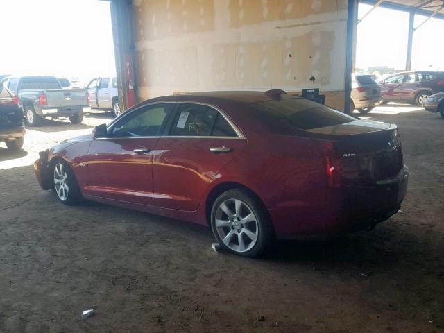 1G6AA5RX2G0194218 - 2016 CADILLAC ATS MAROON photo 3