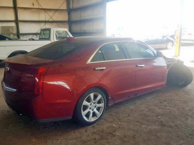 1G6AA5RX2G0194218 - 2016 CADILLAC ATS MAROON photo 4