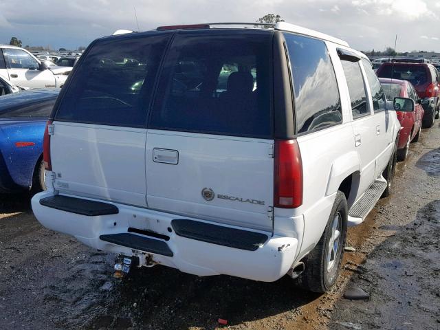 1GYEK13RXYR149985 - 2000 CADILLAC ESCALADE WHITE photo 4