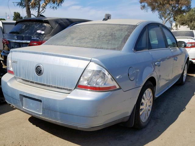 1MEHM40WX8G600528 - 2008 MERCURY SABLE LUXU BLUE photo 4