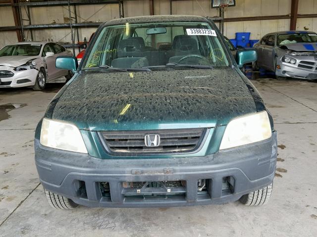 JHLRD1868XC066740 - 1999 HONDA CR-V EX GREEN photo 9