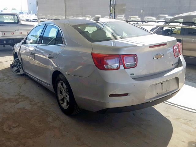 1G11C5SA1GU162858 - 2016 CHEVROLET MALIBU LIM SILVER photo 3