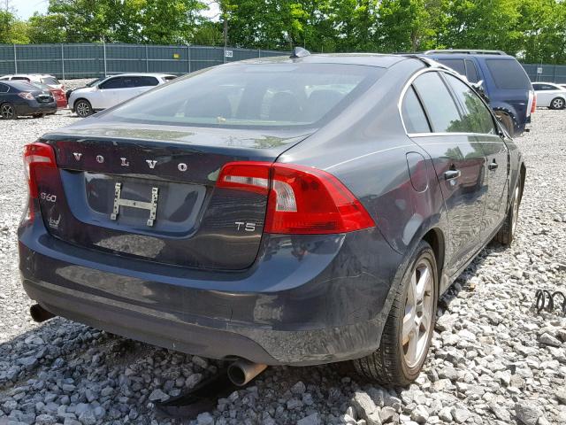 YV1612FS8D2198469 - 2013 VOLVO S60 T5 BLACK photo 4