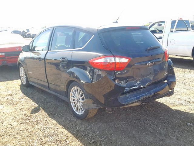 1FADP5BU8EL503331 - 2014 FORD C-MAX SEL BLACK photo 3