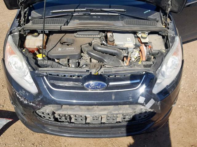 1FADP5BU8EL503331 - 2014 FORD C-MAX SEL BLACK photo 7