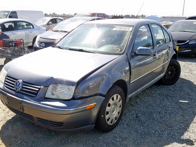 3VWRA69M84M008540 - 2004 VOLKSWAGEN JETTA GL GRAY photo 2