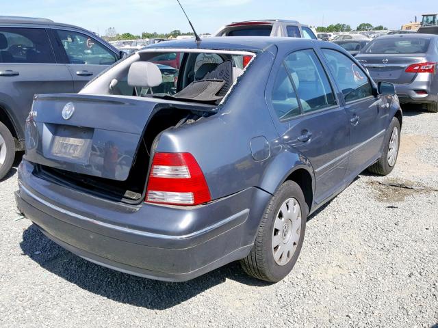 3VWRA69M84M008540 - 2004 VOLKSWAGEN JETTA GL GRAY photo 4