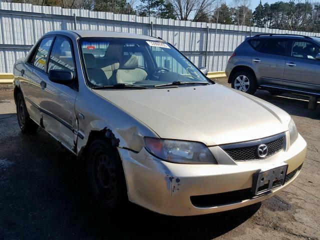 JM1BJ225530165539 - 2003 MAZDA PROTEGE DX TAN photo 1