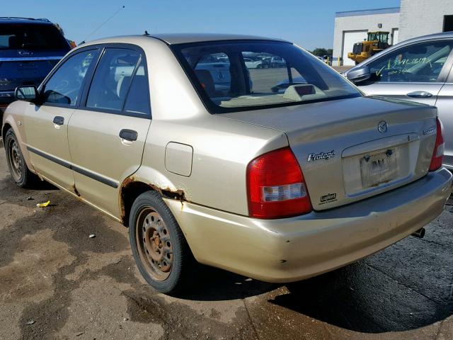 JM1BJ225530165539 - 2003 MAZDA PROTEGE DX TAN photo 3