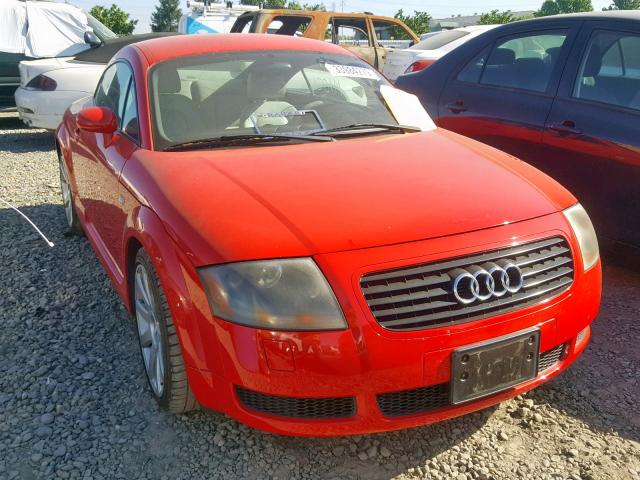 TRUWT28N321028763 - 2002 AUDI TT QUATTRO RED photo 1