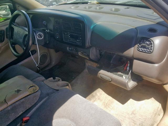 1B7GL23Y6VS173472 - 1997 DODGE DAKOTA GREEN photo 9