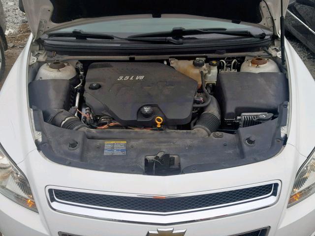 1G1ZG57N394219776 - 2009 CHEVROLET MALIBU LS WHITE photo 7