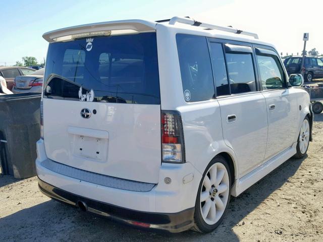 JTLKT324064112448 - 2006 TOYOTA SCION XB 白色 照片 4