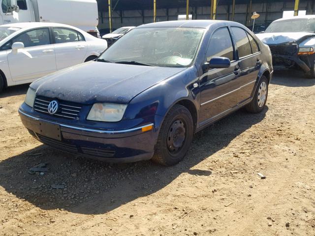 3VWRA69M95M016468 - 2005 VOLKSWAGEN JETTA GL BLUE photo 2