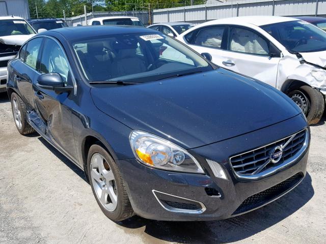 YV1622FSXC2113840 - 2012 VOLVO S60 T5 CHARCOAL photo 1