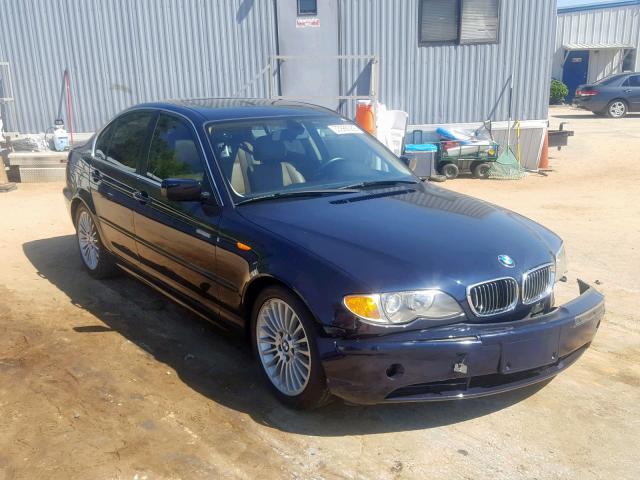 WBAEV53463KM03702 - 2003 BMW 330 I BLUE photo 1