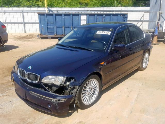 WBAEV53463KM03702 - 2003 BMW 330 I BLUE photo 2