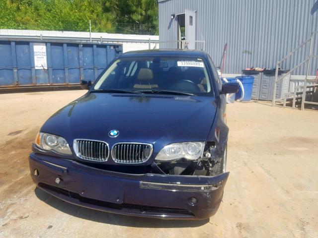 WBAEV53463KM03702 - 2003 BMW 330 I BLUE photo 9