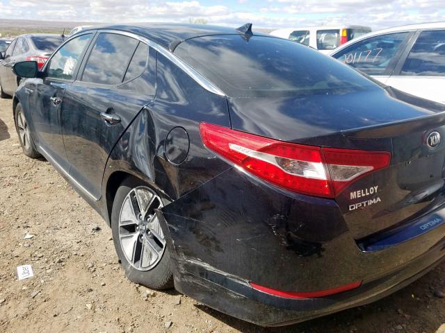 KNAGM4ADXD5047439 - 2013 KIA OPTIMA HYBRID  photo 3