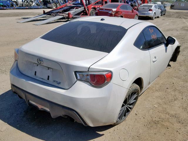 JF1ZNAA12D1718306 - 2013 TOYOTA SCION FR-S WHITE photo 4