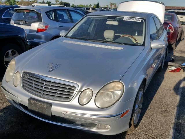 WDBUF56J56A942415 - 2006 MERCEDES-BENZ E 350 SILVER photo 2