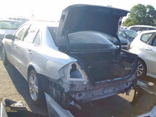 WDBUF56J56A942415 - 2006 MERCEDES-BENZ E 350 SILVER photo 3