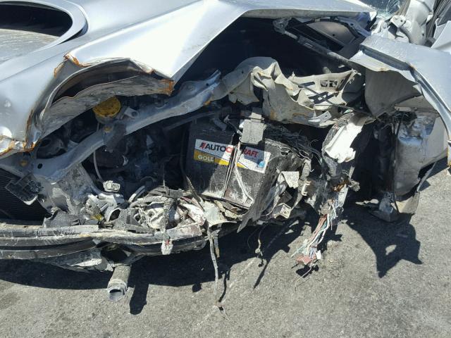 JF1GE76679G514264 - 2009 SUBARU IMPREZA WR SILVER photo 9