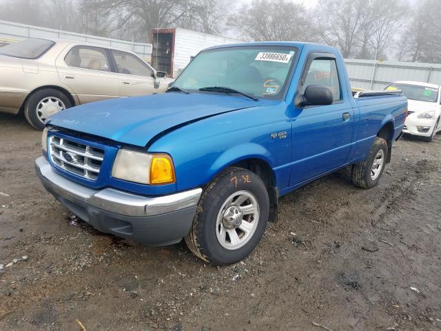 1FTYR10U01PB24666 - 2001 FORD RANGER  photo 2