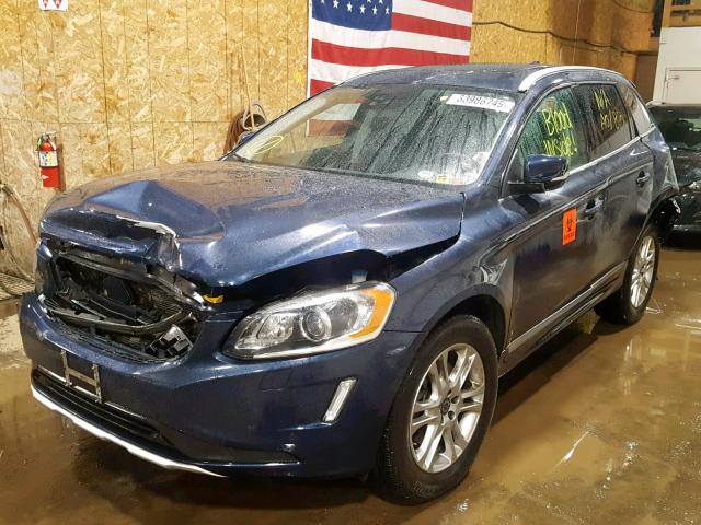 YV4612RMXF2710378 - 2015 VOLVO XC60 T5 BLUE photo 2