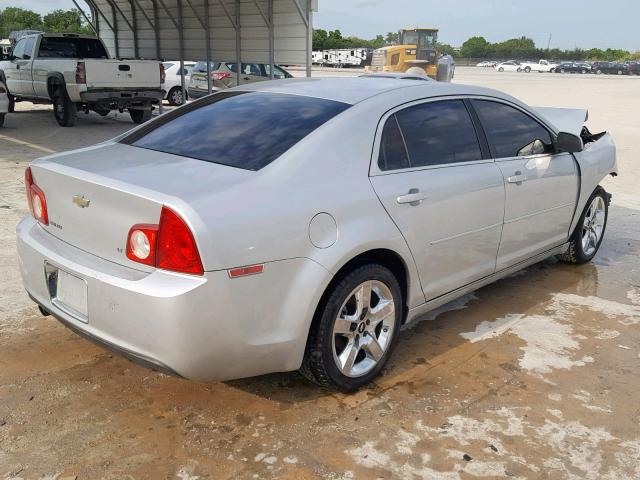 1G1ZH57B29F215290 - 2009 CHEVROLET MALIBU 1LT 银色 照片 4