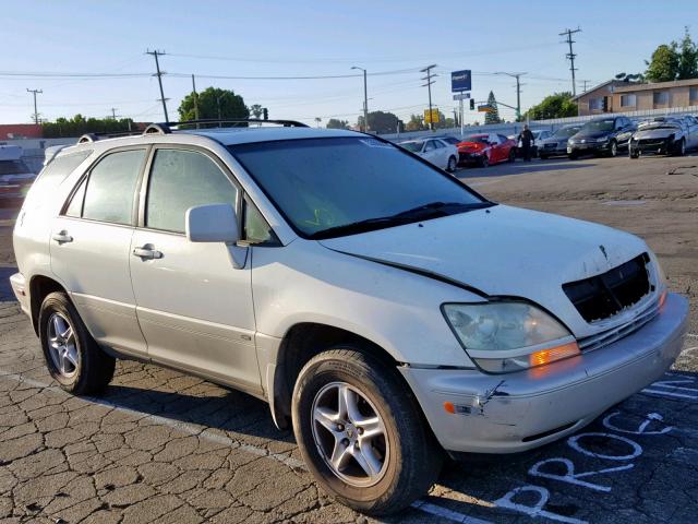 JTJGF10U630157359 - 2003 LEXUS RX 300 WHITE photo 1