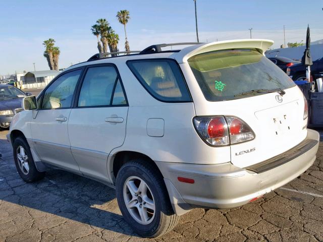 JTJGF10U630157359 - 2003 LEXUS RX 300 WHITE photo 3