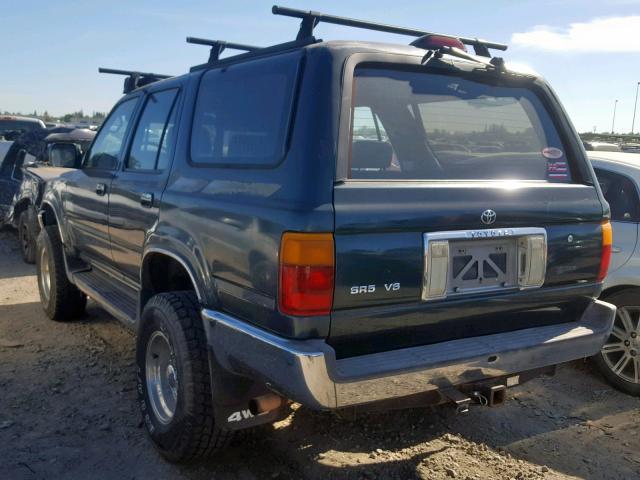 JT3VN39W5R0147271 - 1994 TOYOTA 4RUNNER VN GREEN photo 3