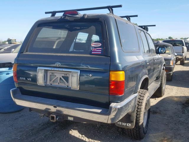 JT3VN39W5R0147271 - 1994 TOYOTA 4RUNNER VN GREEN photo 4